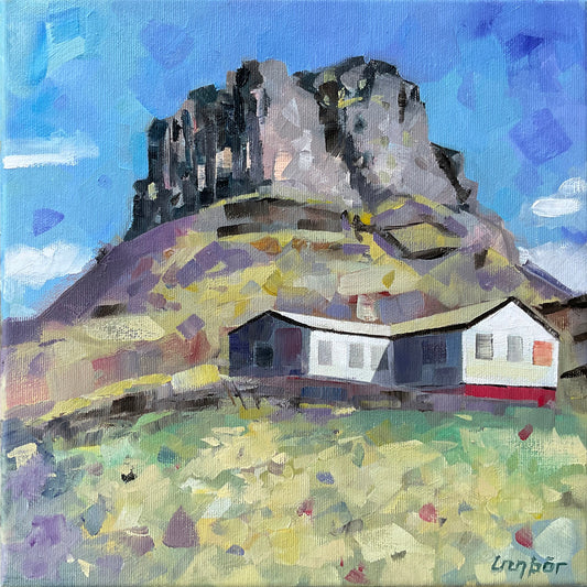Bærinn undir fjallinu (Þyrill)