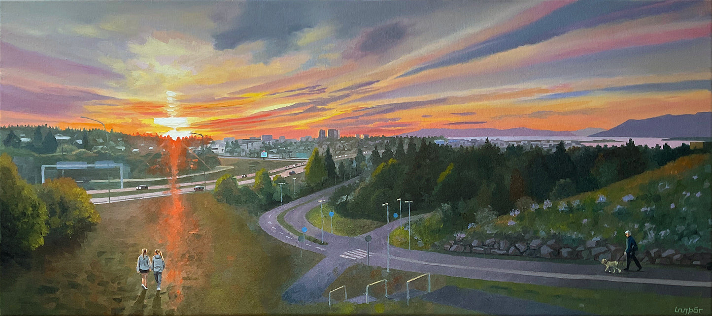Vorkvöld í Reykjavík