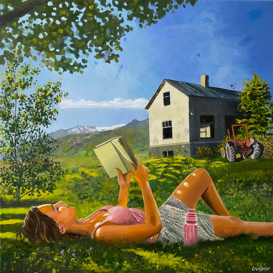 Summer Reading Under The Tree
