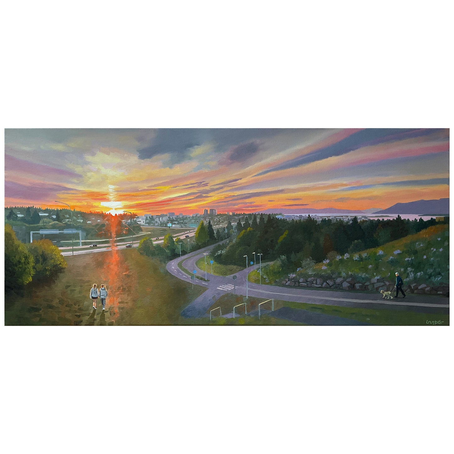 Vorkvöld í Reykjavík